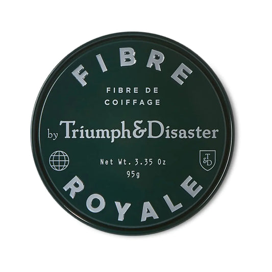 TRIUMPH & DISASTER | Fibre Royale Hair Styling Wax | Strong Hold Pomade for Thick Hair - Natural Finish for Men & Women 95g