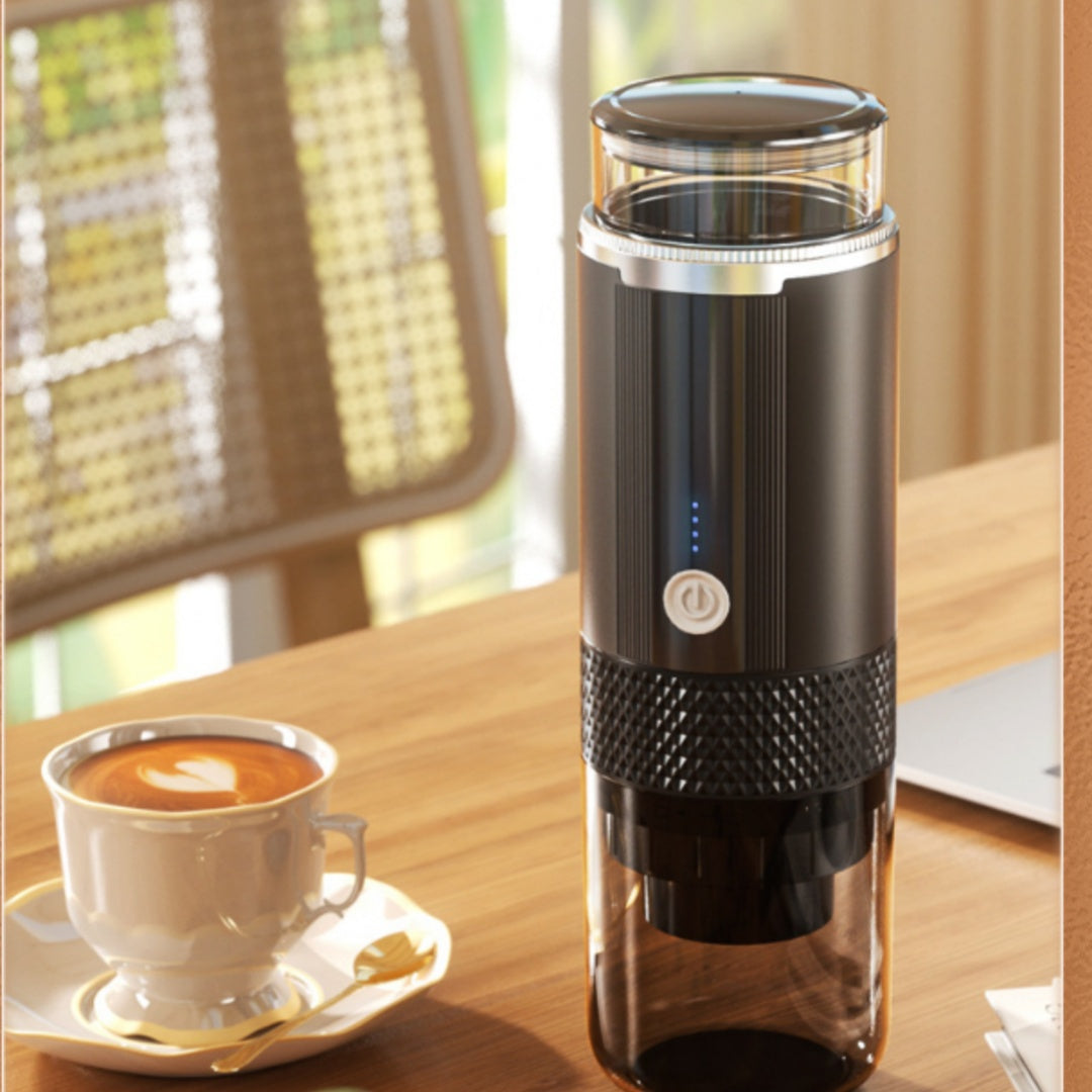 Portable Rechargeable Capsule Coffee Machine – Travel & Home