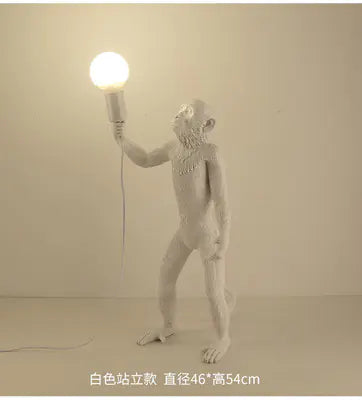 Vintage Industrial Monkey Rope Hanging Light Fixture