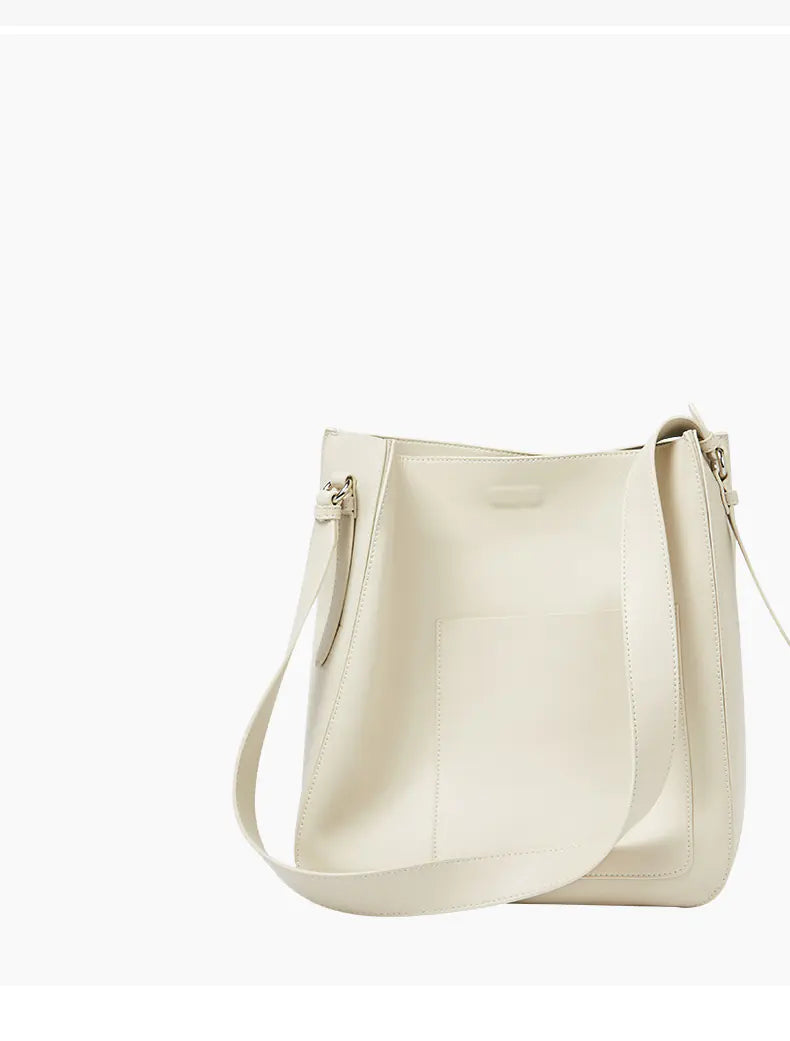 2022 New Vintage Leather Women's Bucket Bag