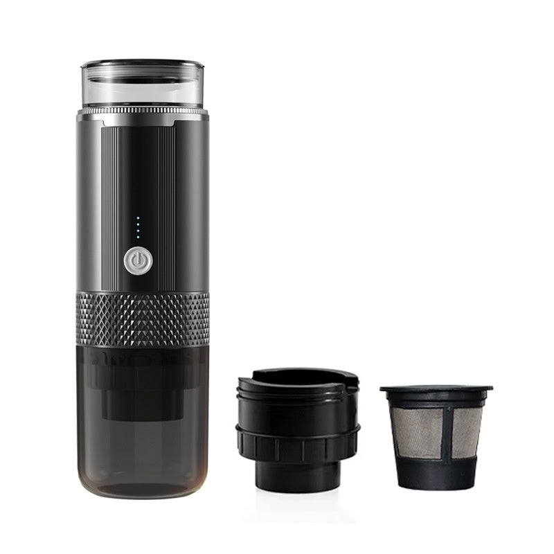 Portable Rechargeable Capsule Coffee Machine – Travel & Home