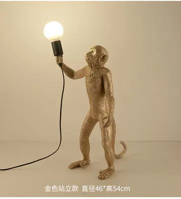 Vintage Industrial Monkey Rope Hanging Light Fixture