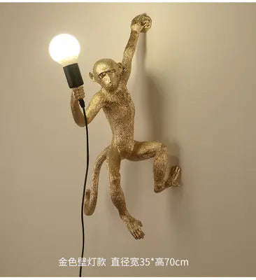 Vintage Industrial Monkey Rope Hanging Light Fixture
