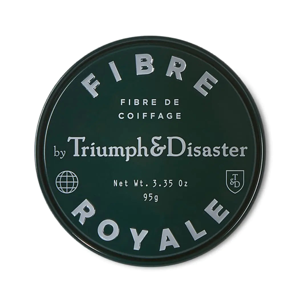 TRIUMPH & DISASTER | Fibre Royale Hair Styling Wax | Strong Hold Pomade for Thick Hair - Natural Finish for Men & Women 95g
